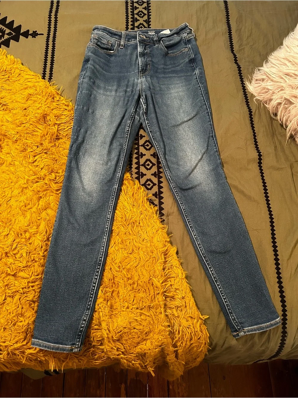 Old Navy Women's Mid-Blue Skinny Jeans